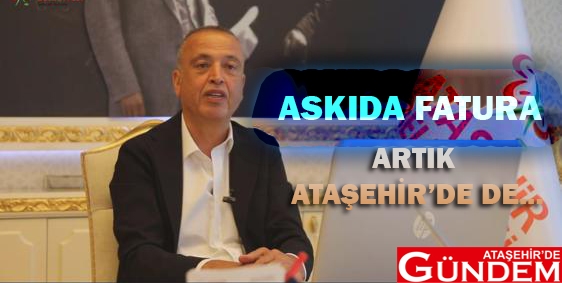 ÖRNEK KAMPANYAYA İLGEZDİ'DEN DESTEK BATTAL İLGEZDİ ASKIDA FATURA